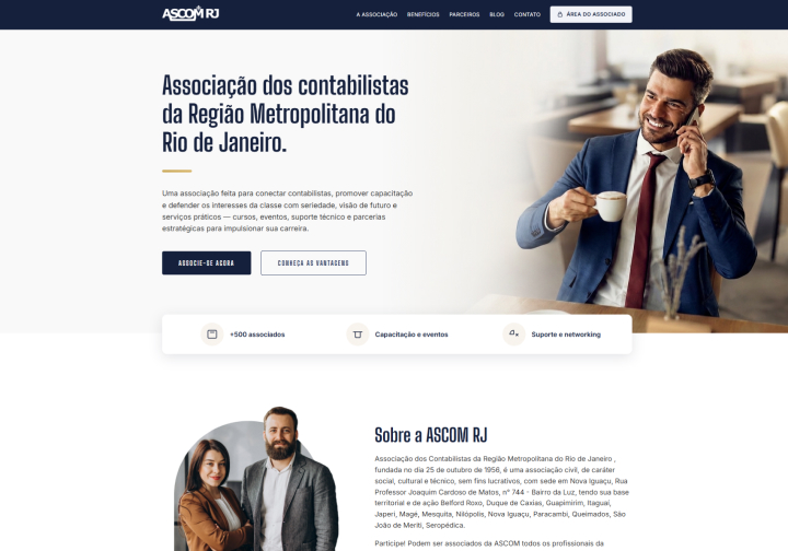 Print do projeto Ascom