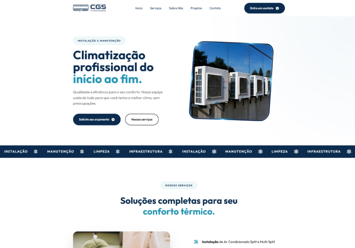 Print do projeto CGS
